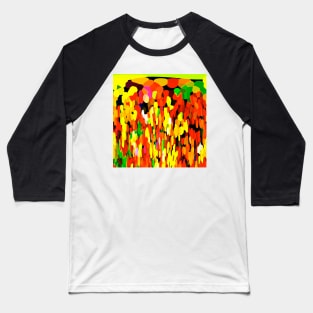 Autumn Absract Baseball T-Shirt